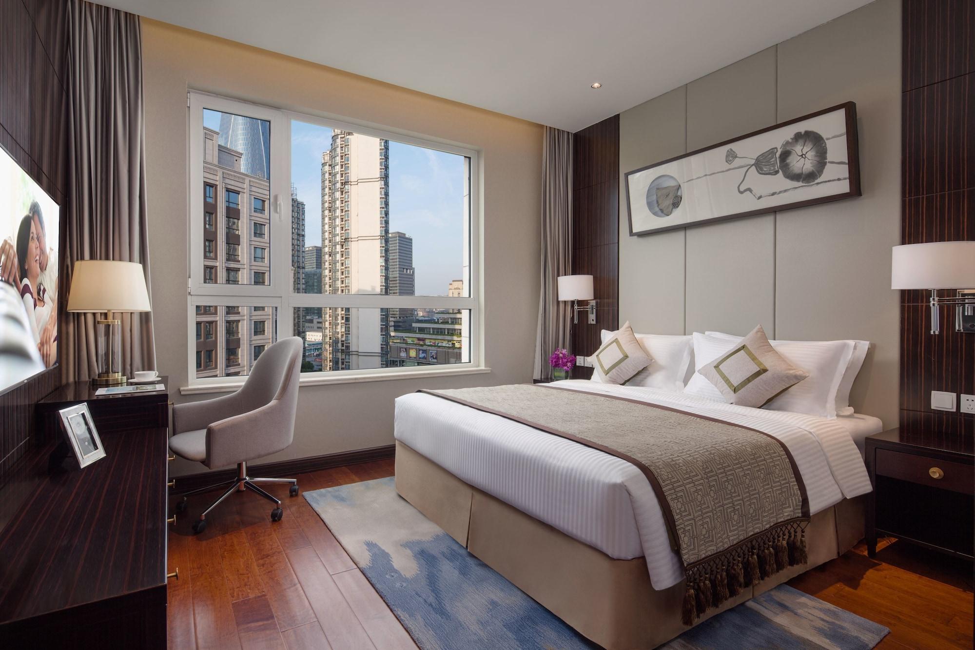 Ascott Teda Msd Tianjin Lägenhet Binhai  Exteriör bild