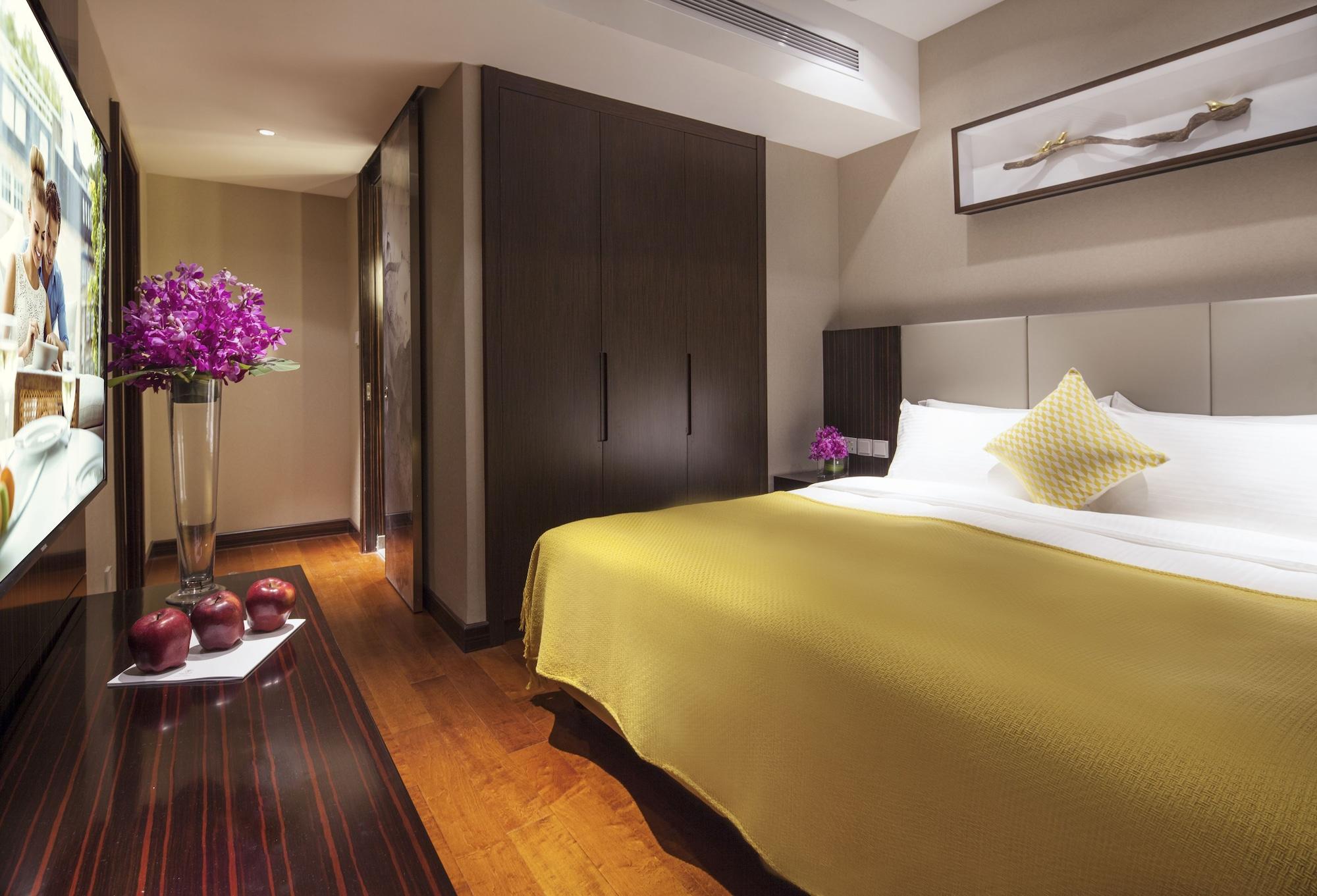 Ascott Teda Msd Tianjin Lägenhet Binhai  Exteriör bild