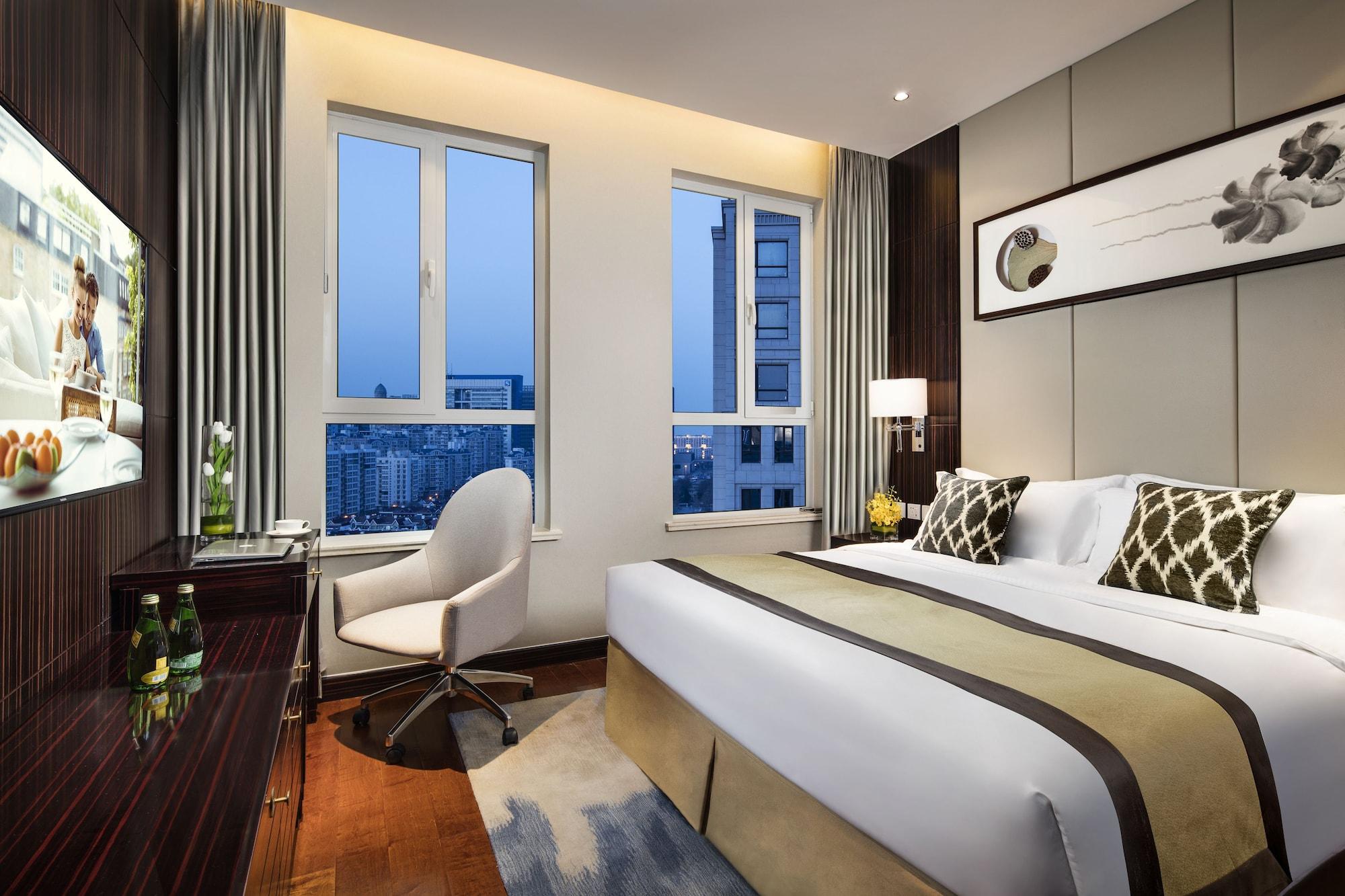 Ascott Teda Msd Tianjin Lägenhet Binhai  Exteriör bild