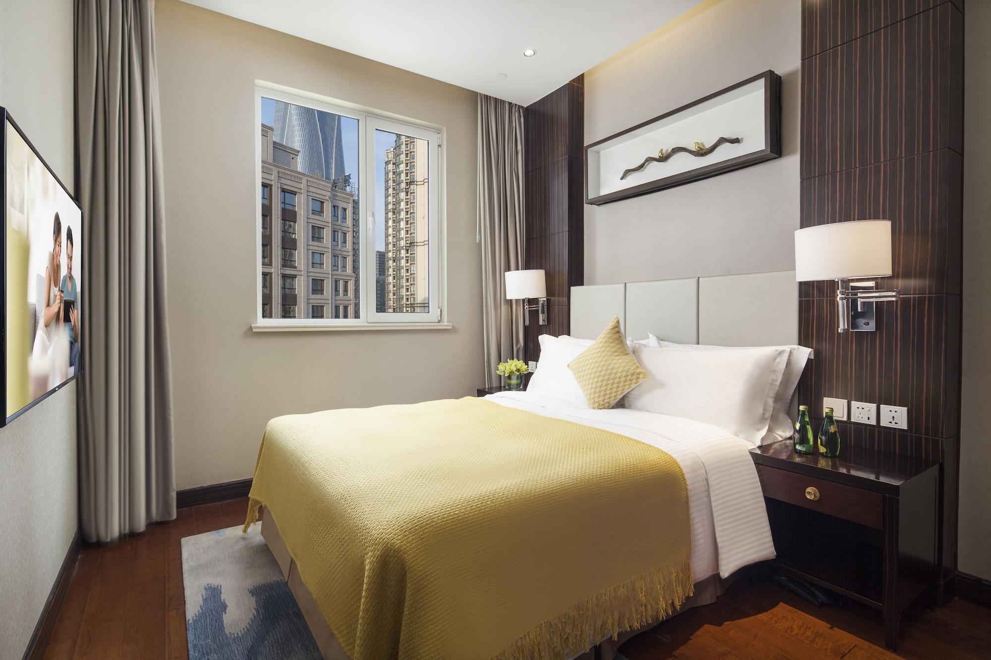 Ascott Teda Msd Tianjin Lägenhet Binhai  Exteriör bild
