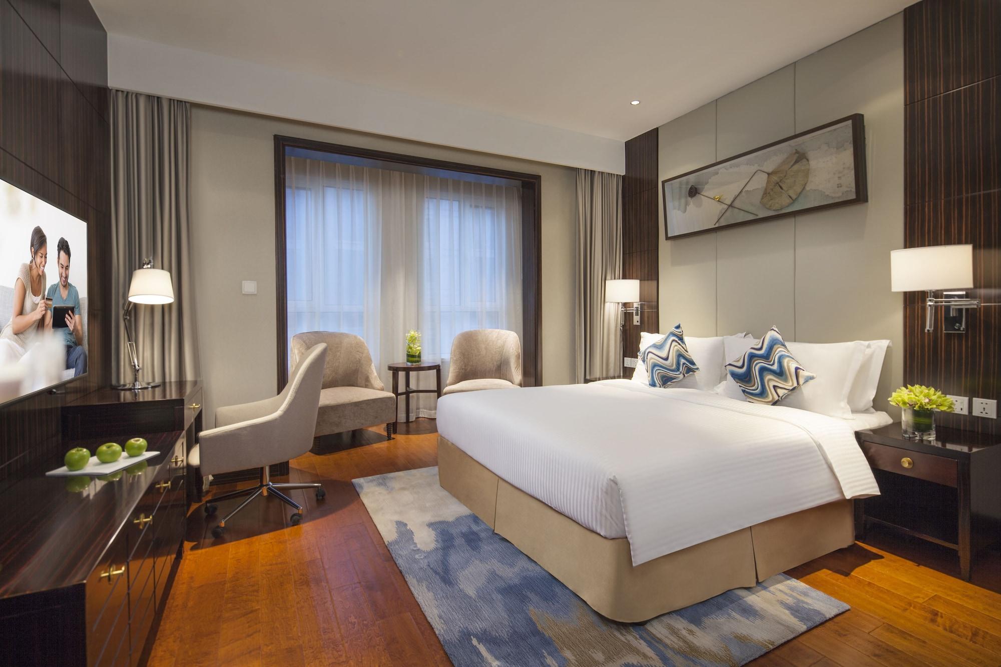 Ascott Teda Msd Tianjin Lägenhet Binhai  Exteriör bild