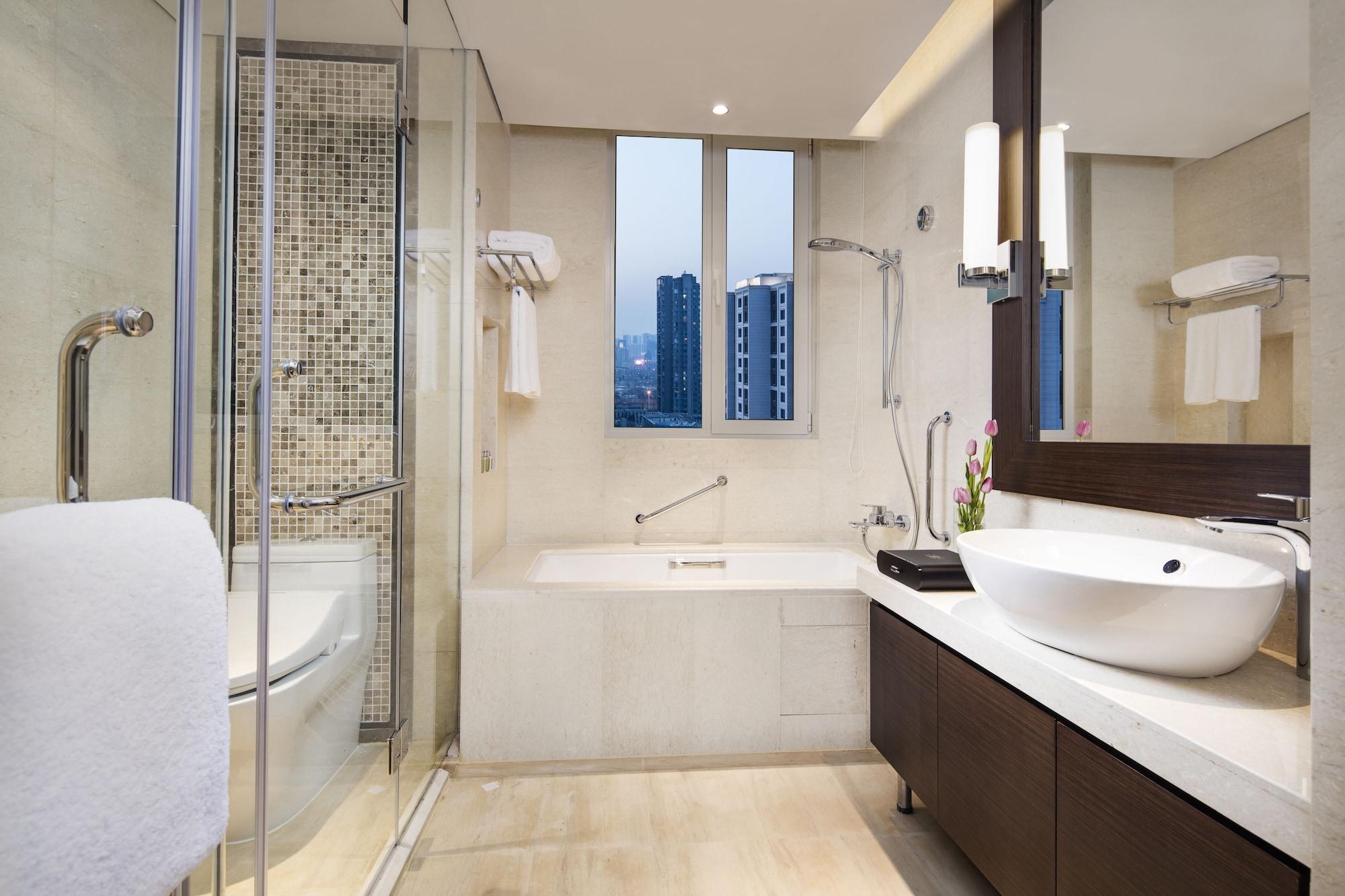 Ascott Teda Msd Tianjin Lägenhet Binhai  Exteriör bild