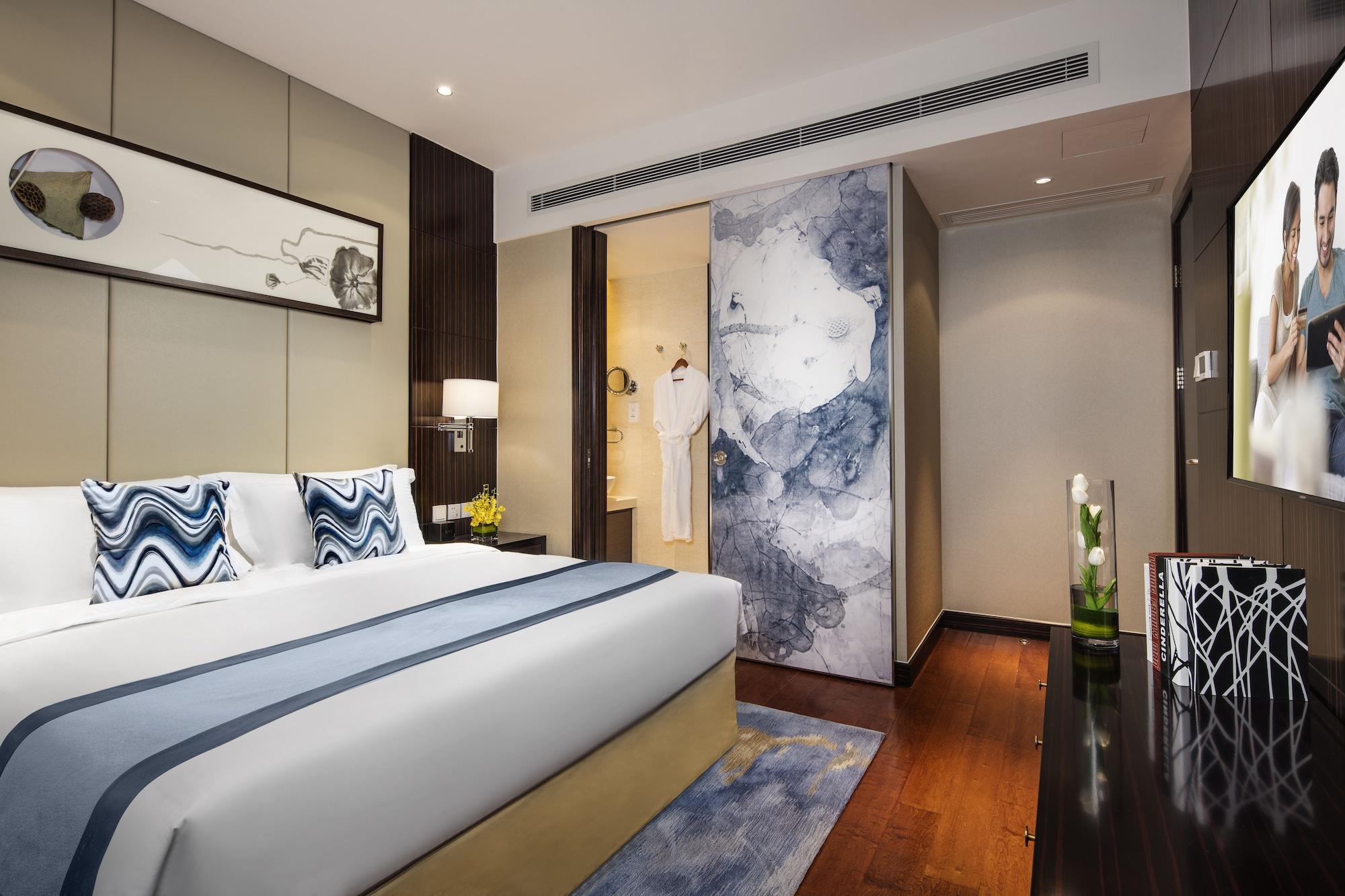 Ascott Teda Msd Tianjin Lägenhet Binhai  Exteriör bild