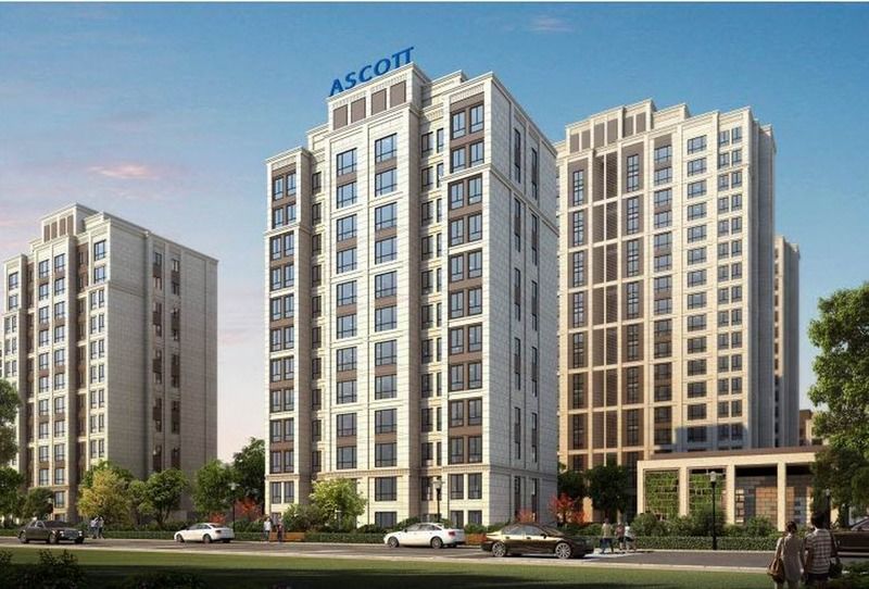 Ascott Teda Msd Tianjin Lägenhet Binhai  Exteriör bild