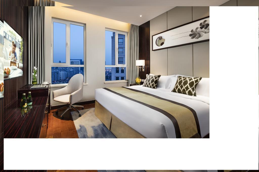 Ascott Teda Msd Tianjin Lägenhet Binhai  Rum bild