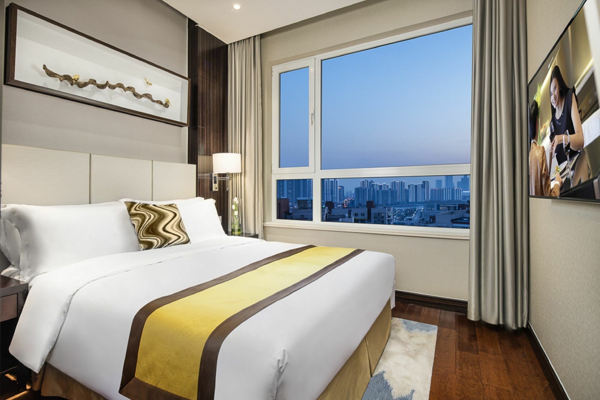 Ascott Teda Msd Tianjin Lägenhet Binhai  Exteriör bild